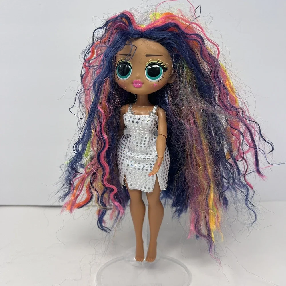 LOL Surprise OMG Sketches Fashion Doll with‎ Rainbow Hair 2019 Incomplete